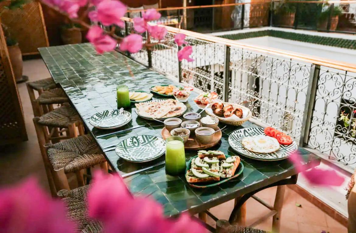 Riad Nanou - Private Riad With Pool & Rooftop Marrakesh Exterior foto